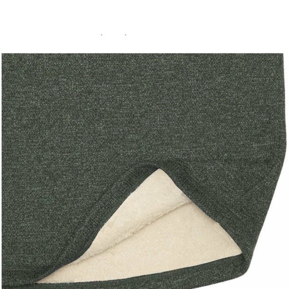 The BC Clothing Co Heritage Thermal Fleece Lined Crew Green Sweatshirt Mens XXL - Picture 7 of 10